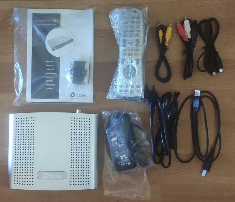 Plextor ConvertX PVR PX-TV402U – Zewnętrzny Tuner TV / Grabber Video USB (DivX / MPEG Hardware)