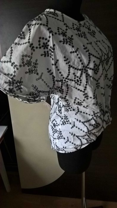 Bluzka nietoperz Warehouse wiązana na dole-rozmiar 14,42,XL