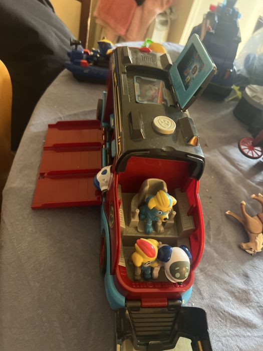 Camião amigos da patrulha pata mais barco com chase