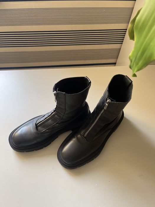 Ботинки женские кожаные Zara р.40 /26см
