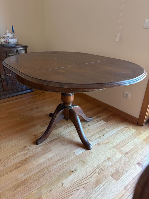 Conjunto de Jantar em Madeira - Seis Cadeiras (6) + Mesa