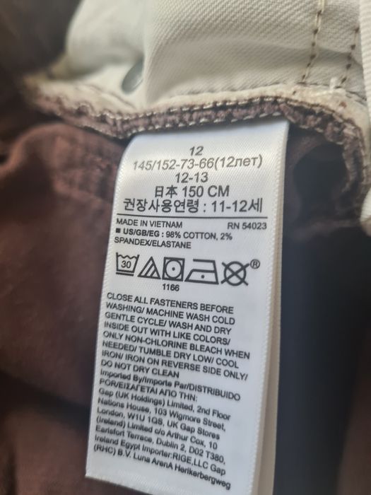 Calças em bom estado