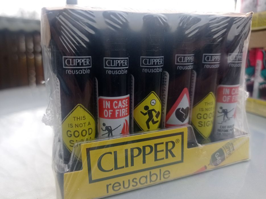 Зажигалки  оригінальні CLIPPER  17грн !
