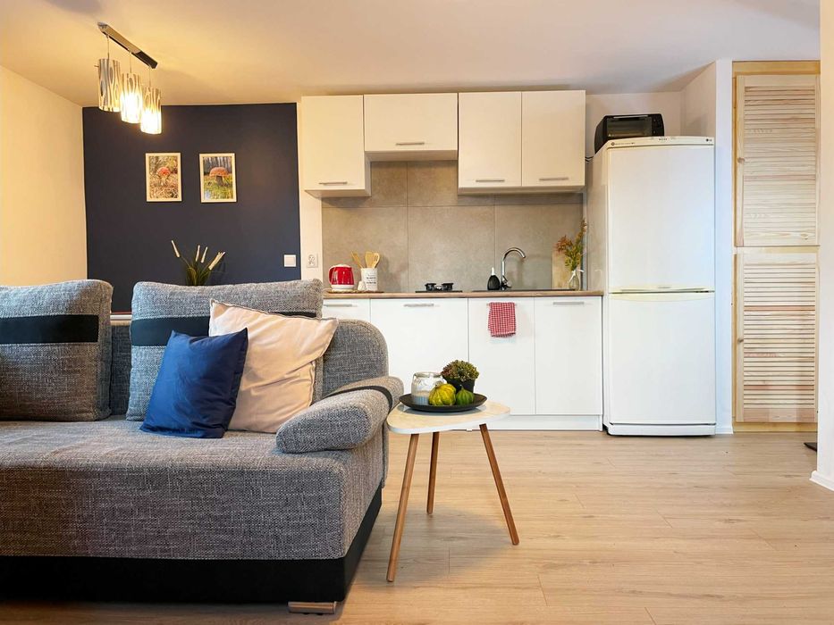 Domek z kominkiem i sauną w Leśnej Polanie- wolne Święta