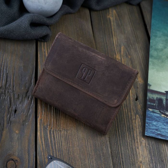 damska portmonetka brązowa paolo peruzzi t-11-br