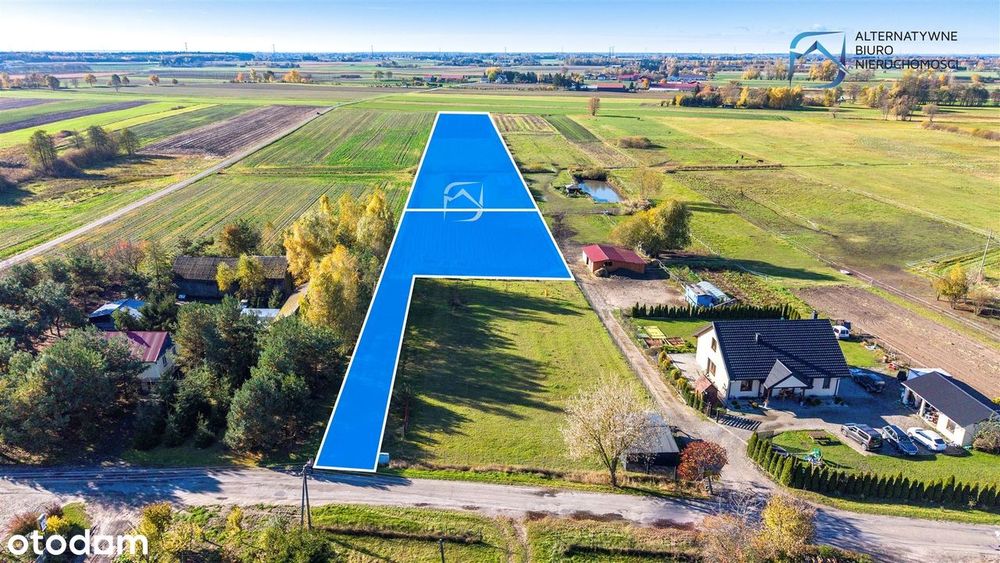 Działka z prywatnym stawem - Grądy - Widok 3