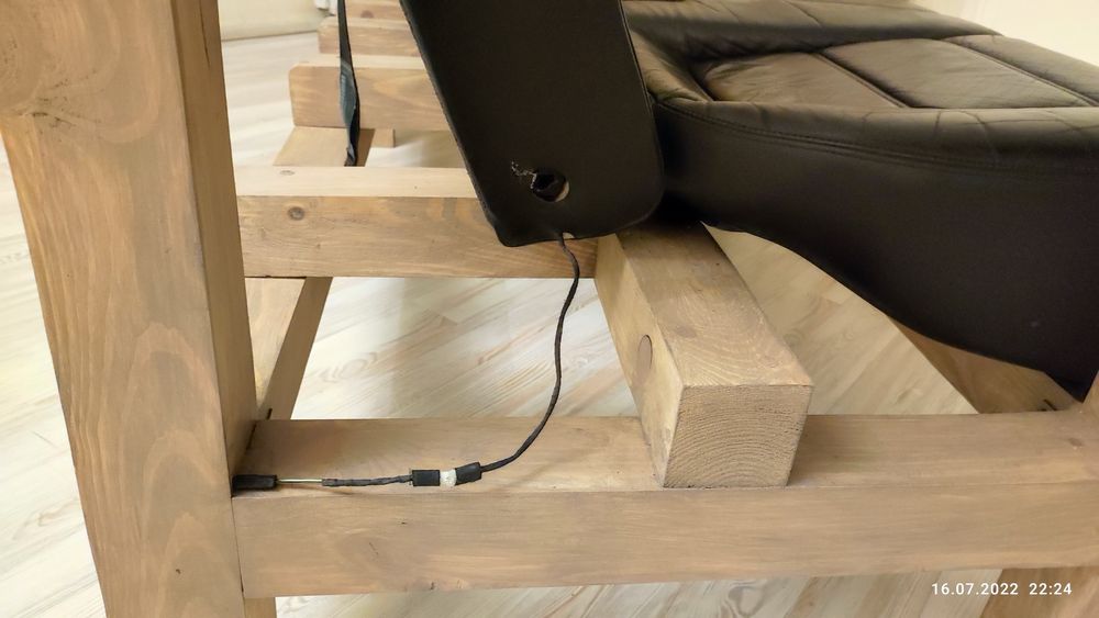 Диван шкіряний з підігрівом