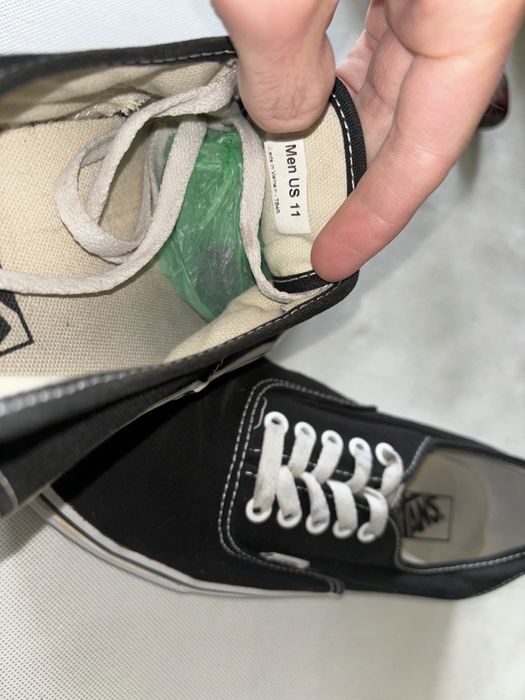 Vans 44-45 кеди оригінал чорні