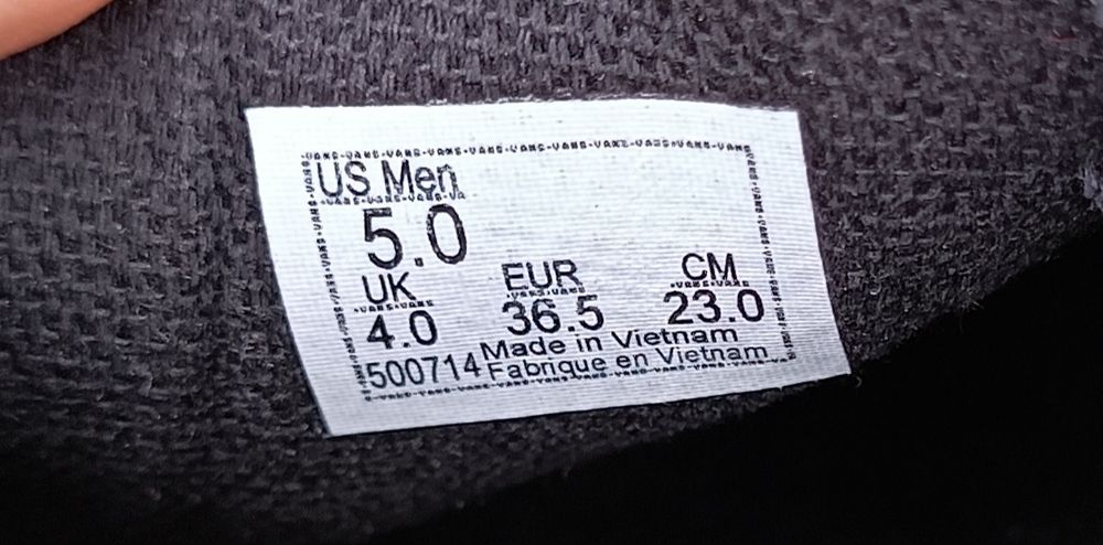 Замшеві Мокасини VANS,36 й розмір