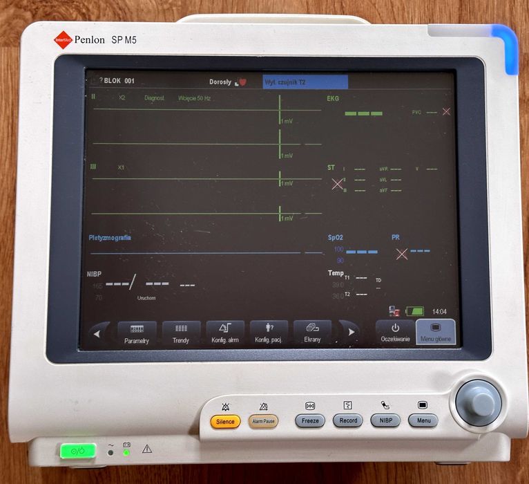Kardiomonitor PENLON MP5. Mindray T5.