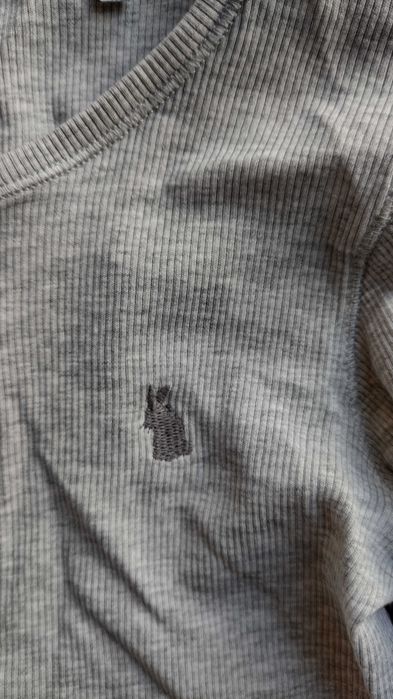 Longsleeve koszulka Next r. 134 (9 lat), kolor szary, stan BDB+.