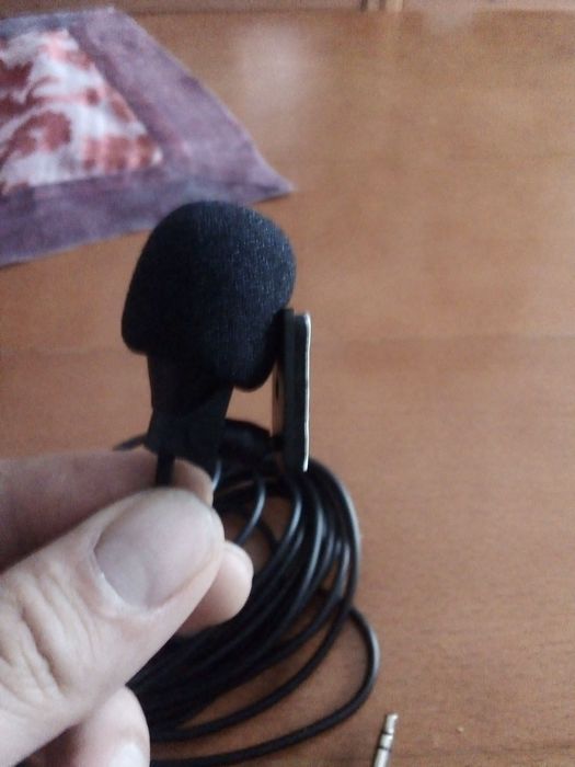 Microfone car auto 3,5mm