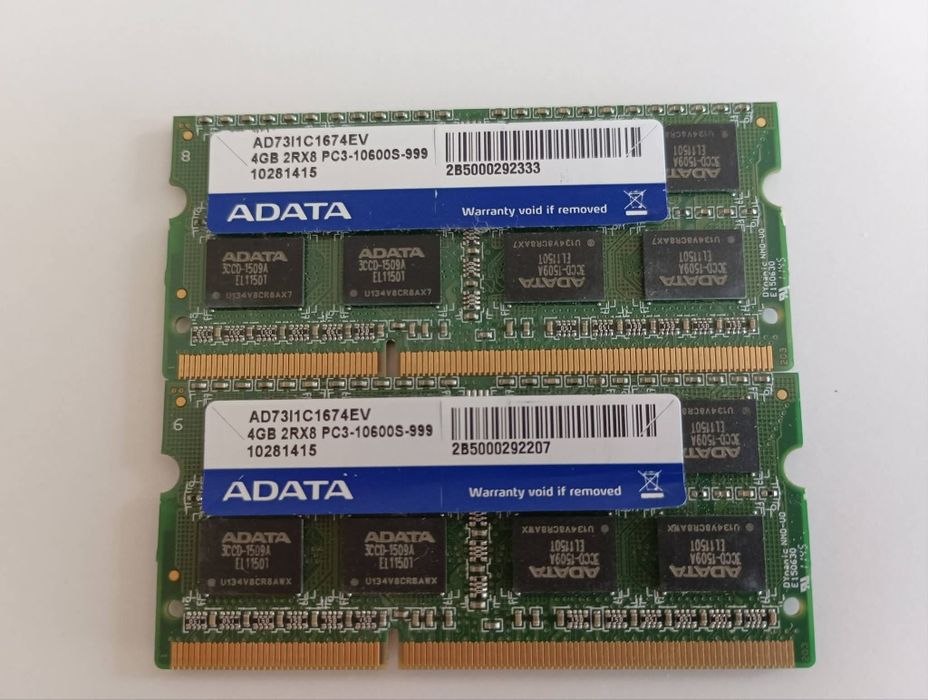 Pamięć RAM DDR3 2x4GB 2Rx8 PC-3 10600S