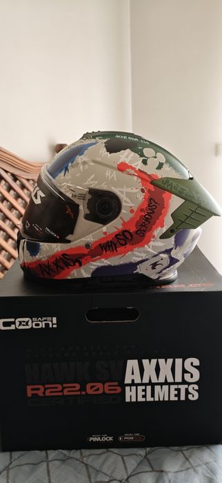 Capacete axxis hawk sv tamanho M