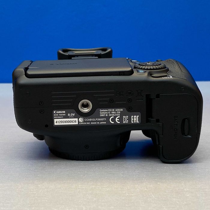 Canon EOS 70D (Corpo) - 20.2MP