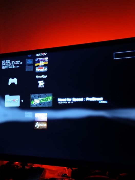 PS3 HEN 3.5.0 com 320GB como nova!