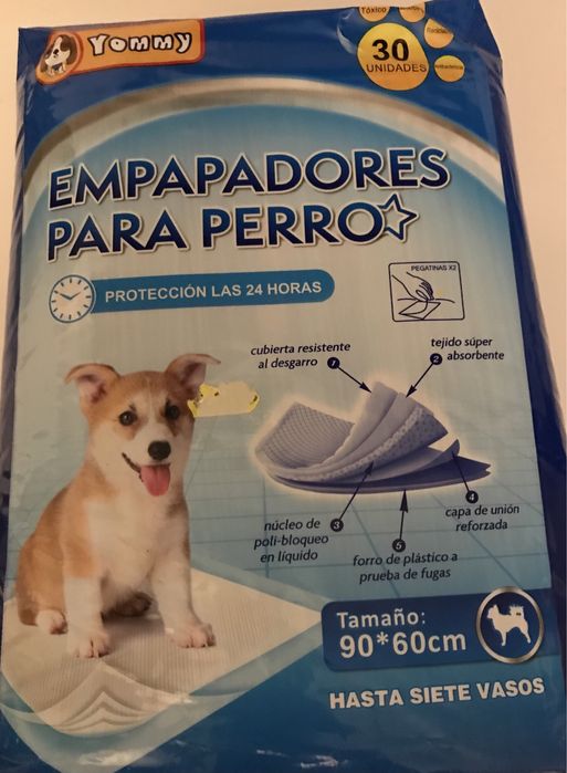 Fraldas absorventes para animais
