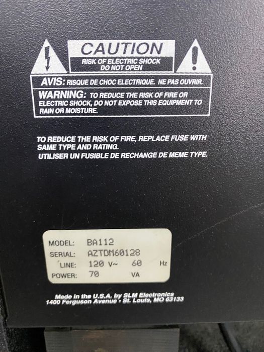 басовый комбо Ampeg BA 112 ( made in USA)