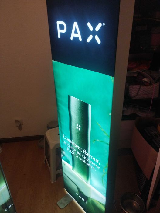 Caixa de luz para publicidade exterior