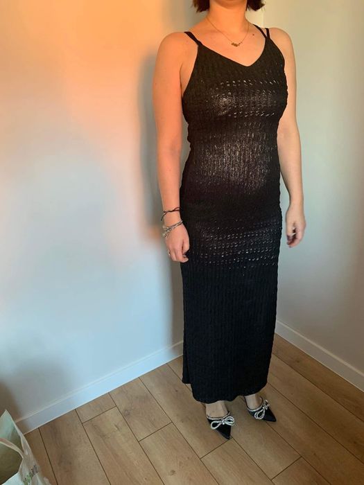 Karnawałowa sukienka maxi S/M