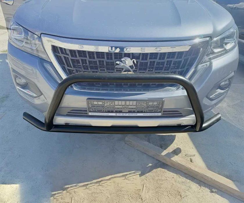 Кенгурятник Peugeot Landtrek 2021+ захист переднього бамперу дуги