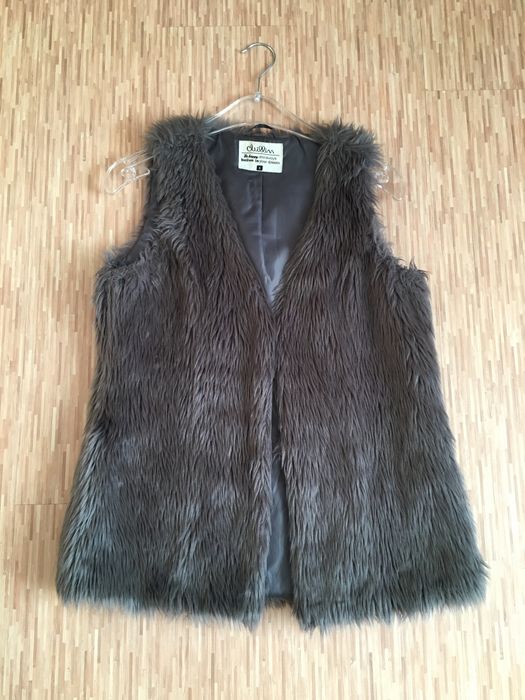 Futrzana kamizelka Cropp r. S