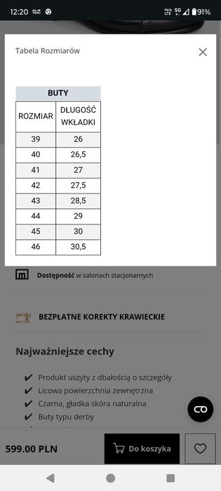 Buty Giacomo CONTI rozm.39
