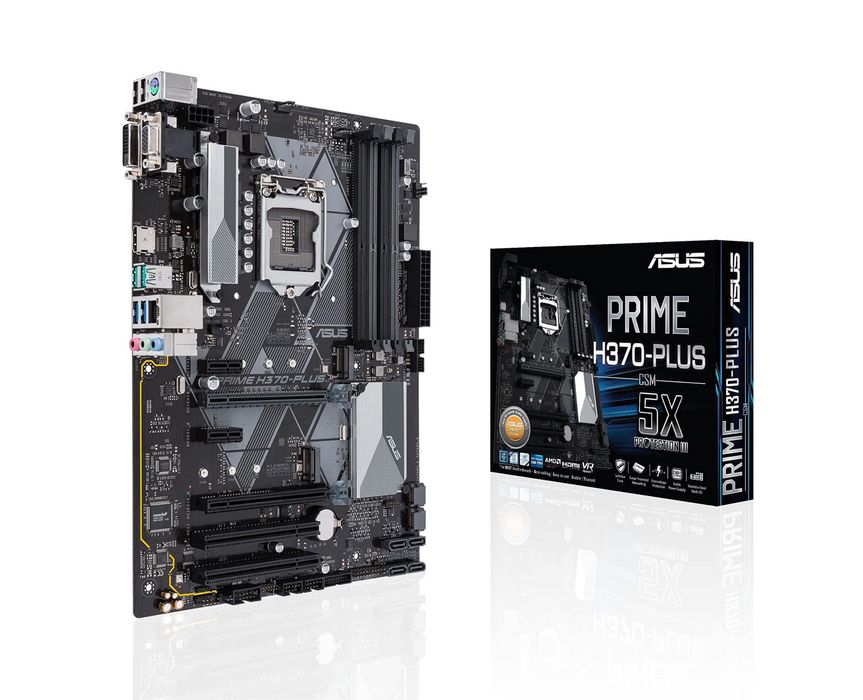 ASUS PRIME H370M-PLUS + Intel Core i3-9100