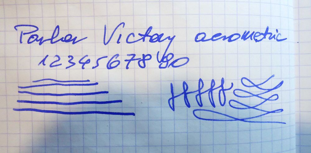 Pióro wieczne Parker Victory kreska F-M DEN 1952