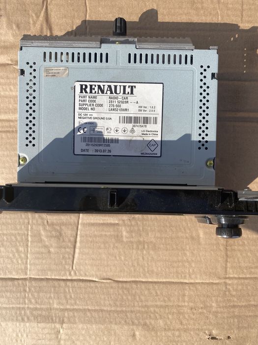 Radio renault clio 4