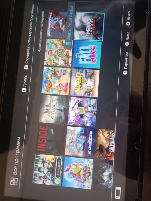 Nintendo Switch v2 (Full Kit) + Игры/ монстр хай монстер хай+ Чехол