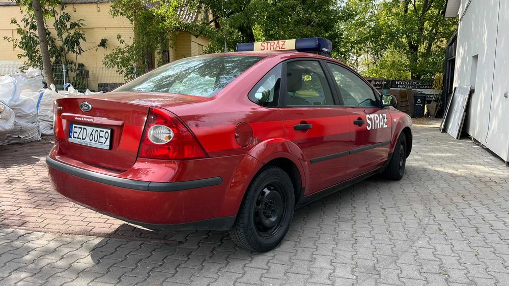Ford focus 1,6 benz klima STRAŻ POŻARNA radiowóz
