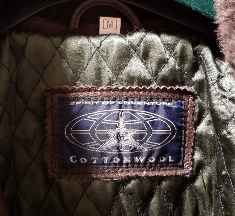 Casaco/parka em pele castanha