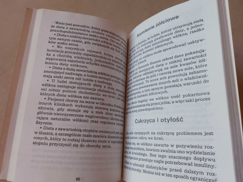 J. Satterthwaite "Dieta z otrębami owsianymi" 1992