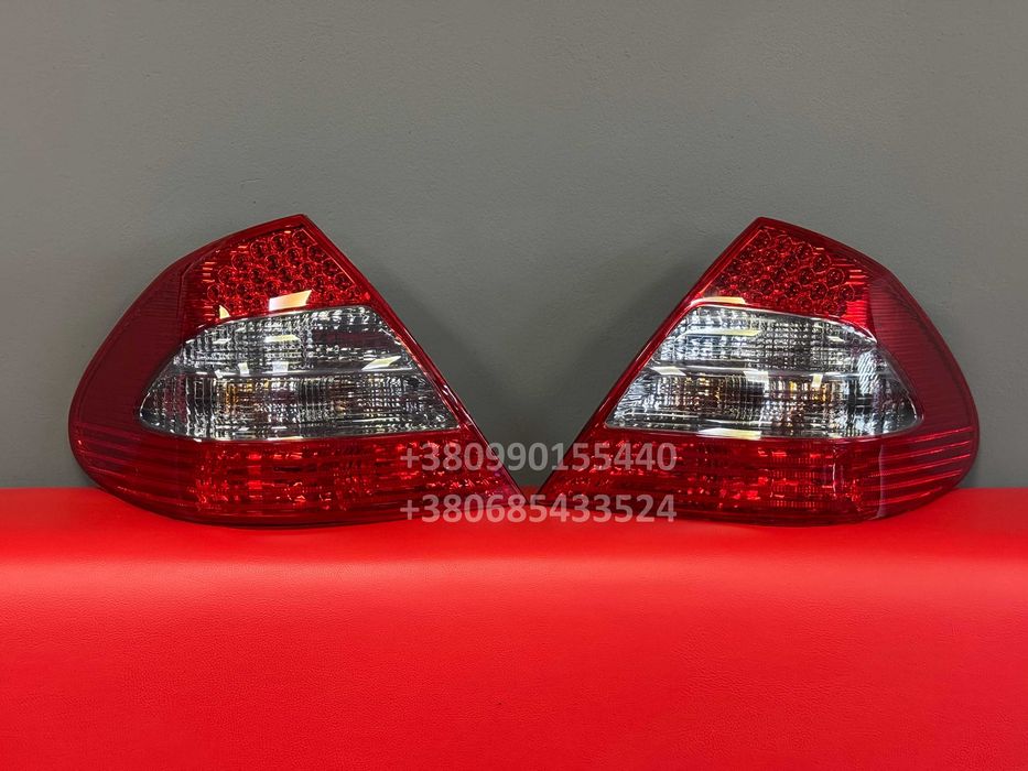 Задние фонари на Mercedes W211 Avantgarde стопы фары задние авангард лед