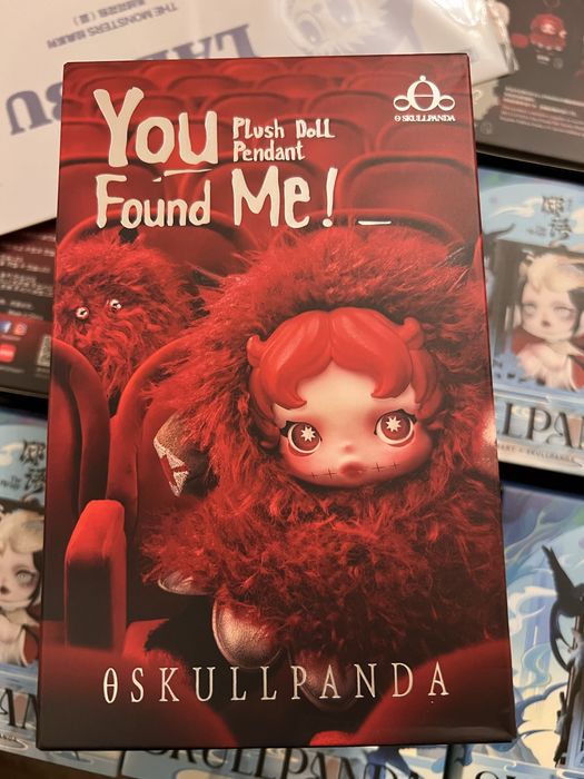 Оригінал‼️ Pop Mart SKULLPANDA You Found Me
