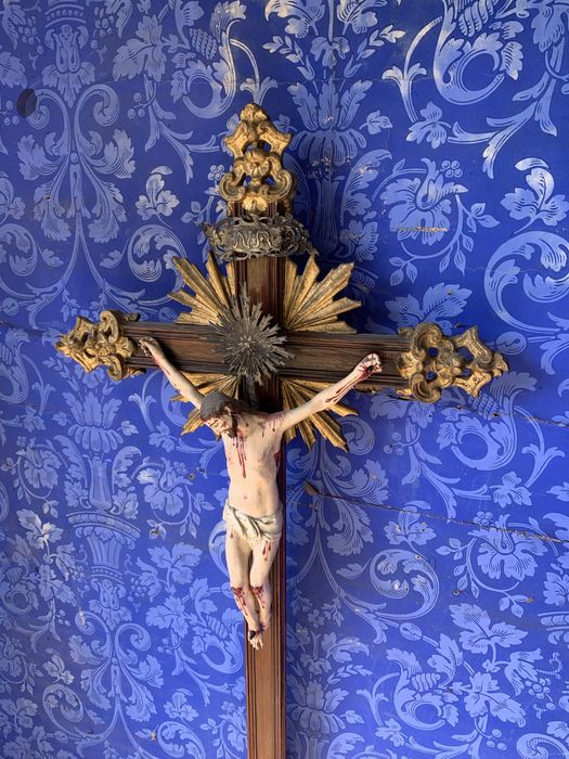 Oratório em pau santo