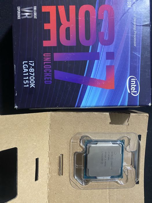 Intel Core i7-8700K CPU のみ $_57.JPG インテル Core i7-8700K CPUのみ