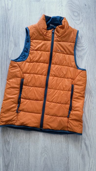 Kamizelka 134/140 dla chłopca bez kaptura