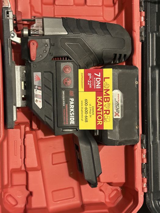 (2479/25) Wyrzynarka Parkside PSSPA 20 li D3