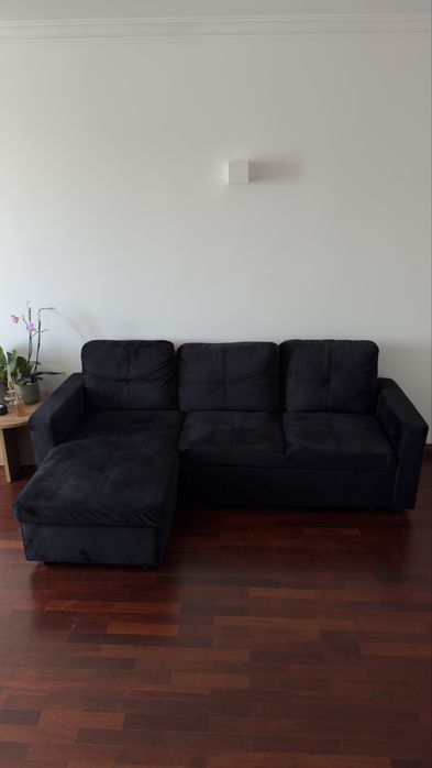 Sofá Conforama como novo - 2 meses de uso