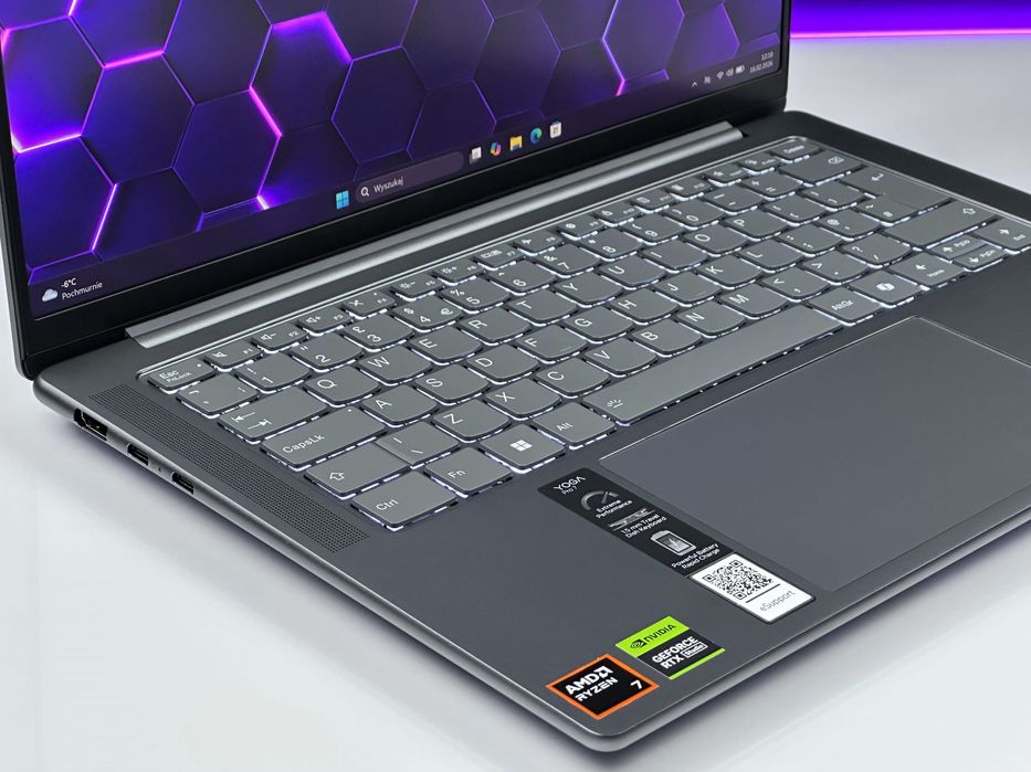 Laptop Lenovo Yoga Pro 7 14AHP9 | Ryzen 7 8845HS / szary / RTX 3050