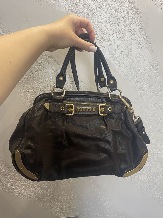 Вінтажна  оригінальна сумка  miu miu