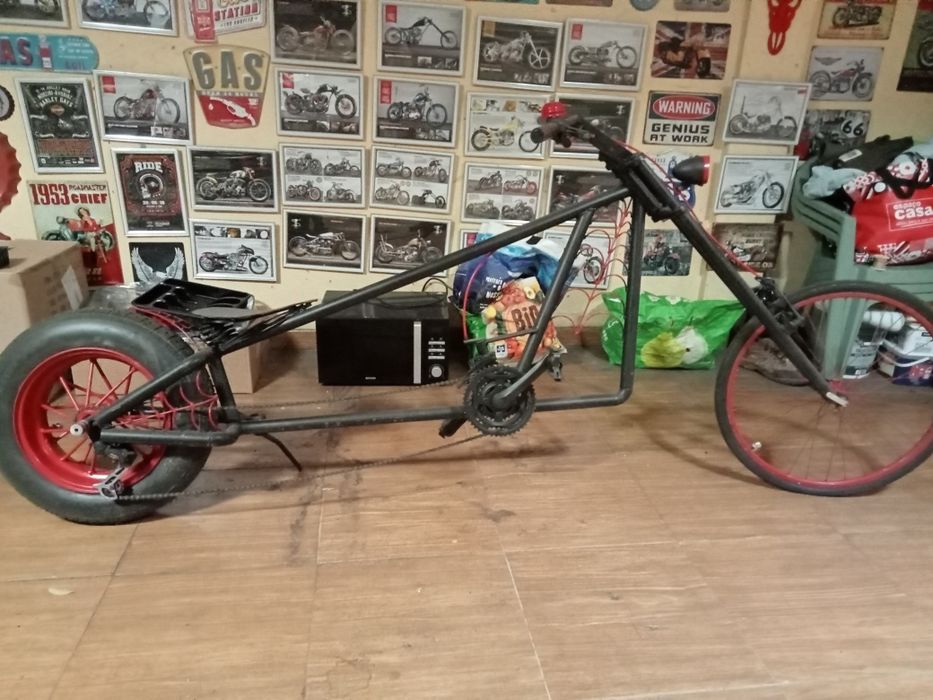 Bicicleta chooper única