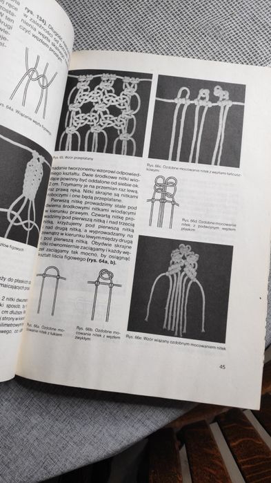 Książka makrama podręcznik vintage Alzbeta Brezinova