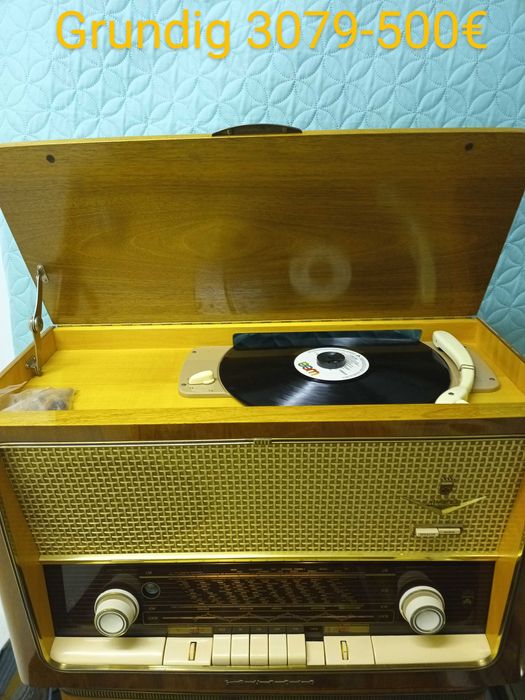 Rádios vintage Saba/Grundig/Siemens