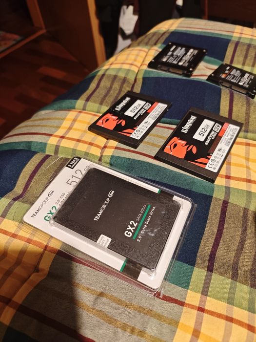 SSDs SATA3 500GB e 250GB