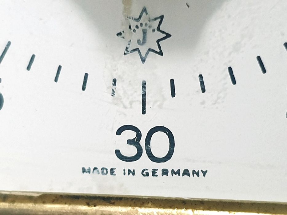 Temporizador de cozinha com alarme Junghans anos 50