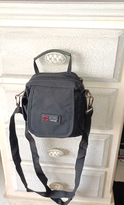 Mala Bolsa Casual, 4 opções uso, 4 compartimentos, todos independentes
