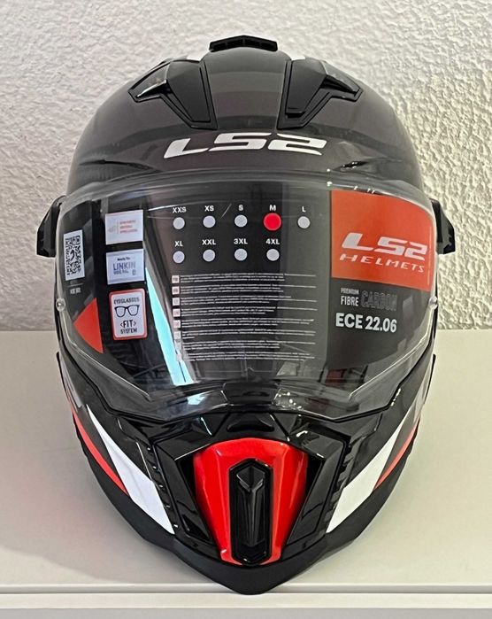 Capacete NOVO LS2 MX701 Explorer Carbon Frontier (30% DESCONTO) Em M e L